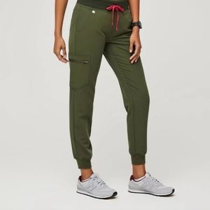 FIGS 🆕️ Olive Green Zamora Joggers XS